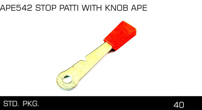APE542 STOP PATTI WITH KNOB APE